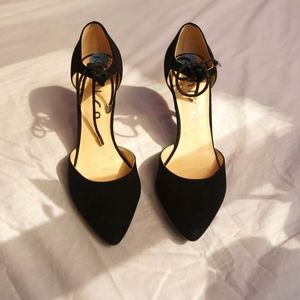 Unisa Black Strappy Pump - 7.5